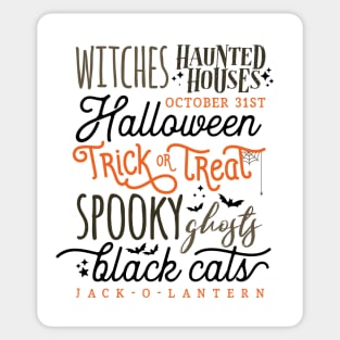 Halloween Favorites Sticker